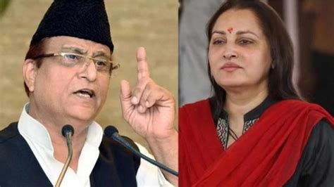 azam khan comment on jaya prada|Azam Khan’s comment about Jaya Prada creates controversy.